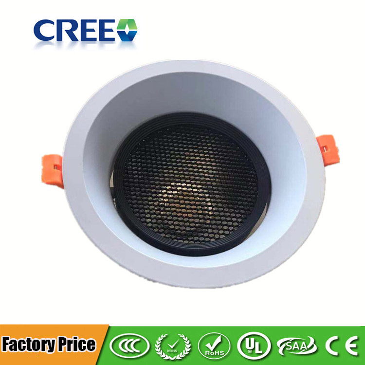 3.35in 8W, 3.94in 18W, 5.12in 28W, 5.71in 35W LED COB Ceiling Light - Flush Mount LED Downlight-1600LM-24°Light speed angle